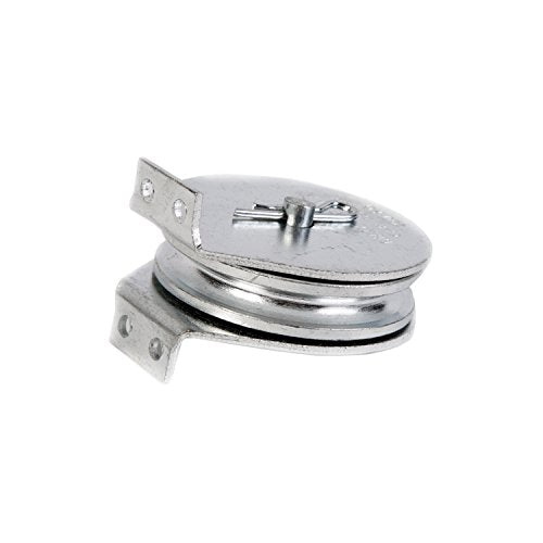 Koch 3202093 Groove Wheel Fixed Flange Cable Pully Block with 2-Inch Sheave, Zinc Plated Steel, 480 lbs. Working Load Limit