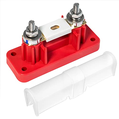 Spartan Power Large ANL Fuse Holder Red - color: RED, size: Large Red Holder