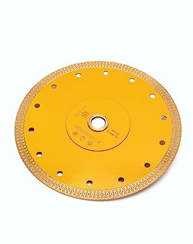 7 Inch Super Thin Diamond Saw Blade Porcelain Tile Blade for Cutting Granite Marbles Tiles (7) - size: 7 inch