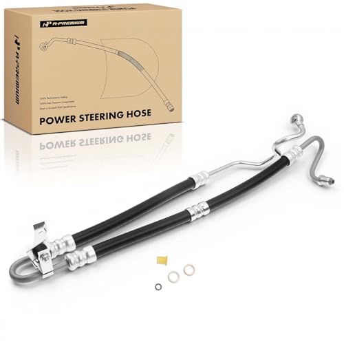 A-Premium Power Steering Pressure Hose Assembly Compatible with BMW