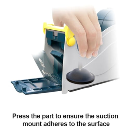 Excell Pro-Mount Desk Top Tape Dispenser, 1 in. Width (Blue/Grey)
