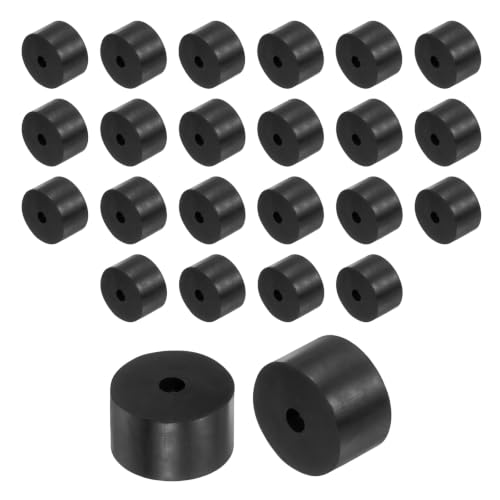 uxcell 24Pcs Rubber Vibration Isolation Washers 35mm OD x 8mm ID x 20mm Thk - size: 35mm OD x 8mm ID x 20mm Thick