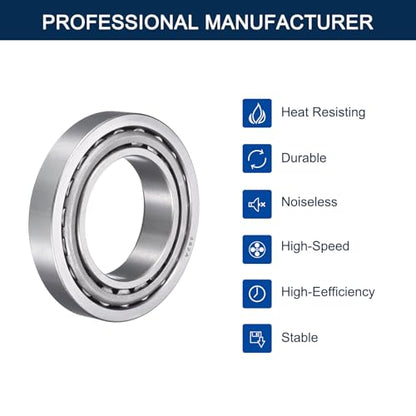 2 Pack 387A/382A Tapered Roller Bearing Cone and Cup Set - size: 387A/382A