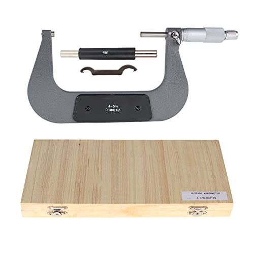 marddpair Micrometer 4-5 Inch 0.0001 Inch Precision Outside Micrometer - size: 4-5 Inch