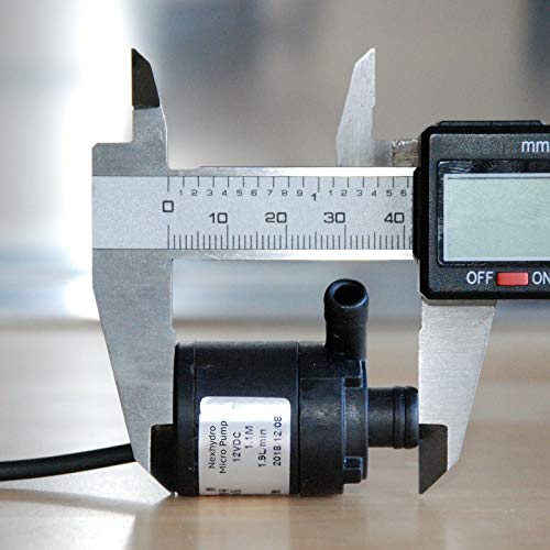 Brushless 12V Mini Water Pump 6-15V DC, 0.5-4W, Silent Ceramic (Submersible (ABS)) - style: Submersible (ABS)