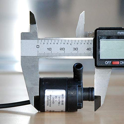 Brushless 12V Mini Water Pump 6-15V DC, 0.5-4W, Silent Ceramic (Submersible (ABS)) - style: Submersible (ABS)