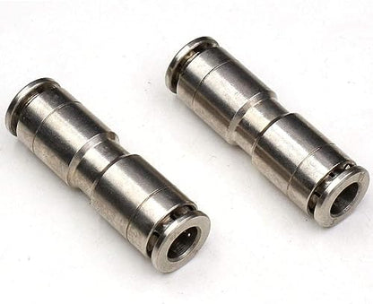 6mm Union Straight Push to connect fittings Stainless Steel Pneumatic Push Connectors,CEKER 6mm x 6mm Tube Quick Connect Fittings Air Line Fittings for 6mm Tube 2Pack - size: 6 mm, style: STRAIGHT