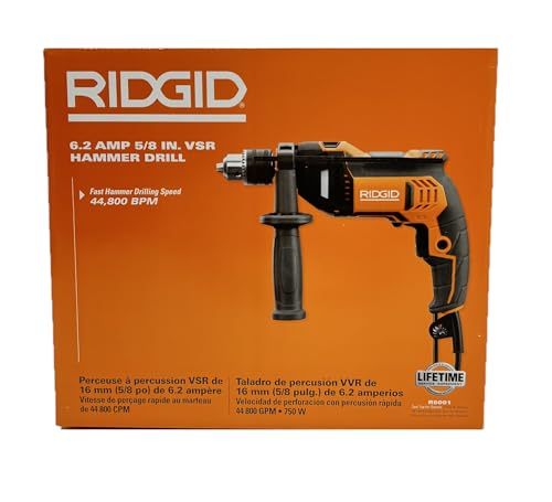 RIDGID 5/8" VSR Hammer Drill R5001 (Bulk Packaged)