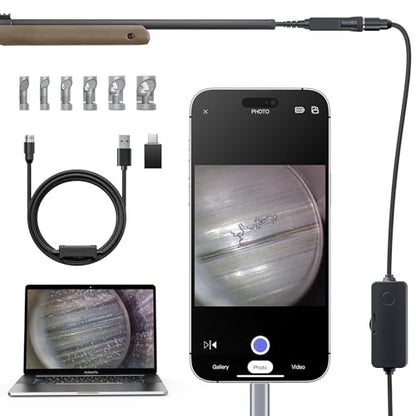Teslong 45" Flexible Rifle Borescope for Barrel Cleaning & Inspection