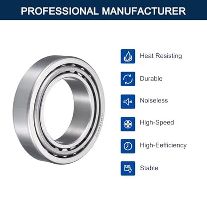 2 Pack JLM104948/10 Tapered Roller Bearing Cone and Cup Set - size: JLM104948/JLM104910