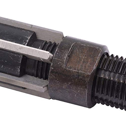HHIP 2006-0082 23/32-25/32" High Speed Steel Adjustable Blade Reamer, 6 Blades, 7" OAL, Size E - size: E (23/32-25/32"), style: HHIP Adj. Reamers