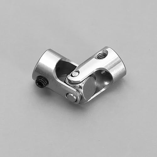 ECSiNG 4Pcs 3mm to 3mm Metal Shaft Coupling Universal Joint Shaft Coupling Flexible Coupling Connector Accessories for Model Car Ships Robots - size: 24mmx9mm