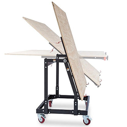 Rockler Material Mate Panel Cart & Mobile Shop Stand with 4" Casters