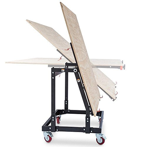 Rockler Material Mate Panel Cart & Mobile Shop Stand with 4" Casters