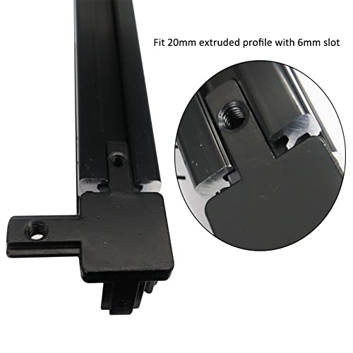 8Pcs 2020 Aluminum Extrusion Hardware Accessories Corner Brackets - style: 8Pcs Tri Bracket with Screw