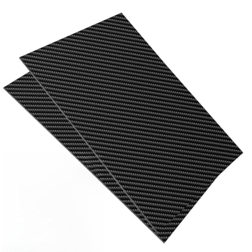 200X300X1.0MM 2.0MM 600X600X3.0MM 4.0MM 5.0MM 100% 3K Carbon Fiber Sheet Laminate Board Plate Panel Twill Full Matte - size: 200X300X2.0MM, style: 200X300