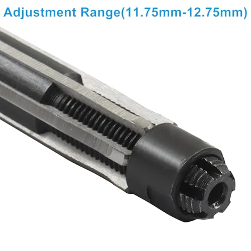 Piutouyar Adjustable Hand Reamer, Adjustment Range 11.75mm-12.75mm - size: 11.75mm-12.75mm