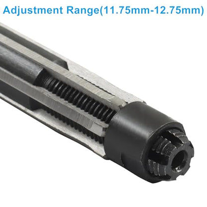 Piutouyar Adjustable Hand Reamer, Adjustment Range 11.75mm-12.75mm - size: 11.75mm-12.75mm