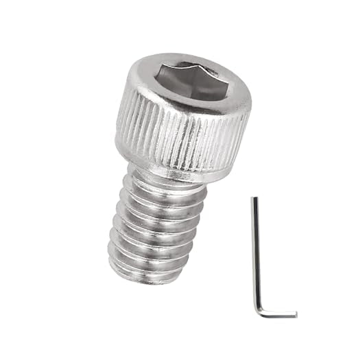 3/8-16 x 5/8" Socket Head Cap Screws (20 pcs), 304 Stainless Steel 18/8, Allen Hex Drive, Home Entertainment Furniture Screws, Fayeploo (with Hex Spanner) - size: 3/8-16 x 5/8"