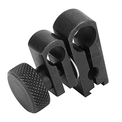 Dial Indicator Clamp Chuck, Steady Tungsten Clamps Chuck, Adjustable Swivel Dovetail Clamps, Strong Indicator Rotatable Clamp for Dial Test Indicator, 8MM 6MM 4MM, Black