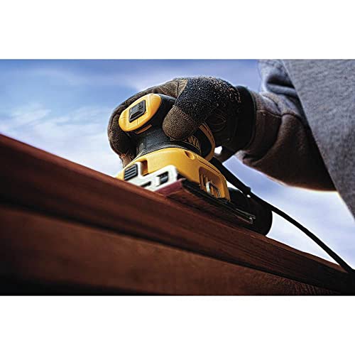 DEWALT Electric Sander, 1/4 Sheet, 14, 000 OPM (DWE6411)