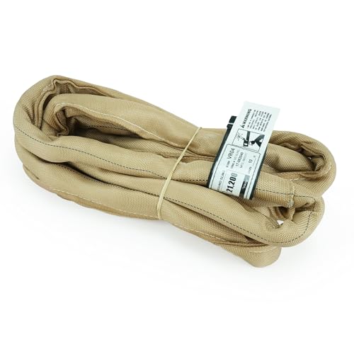 Chenango Supply VR4 10ft Tan Endless Round Polyester Rigging Sling - size: 10 ft