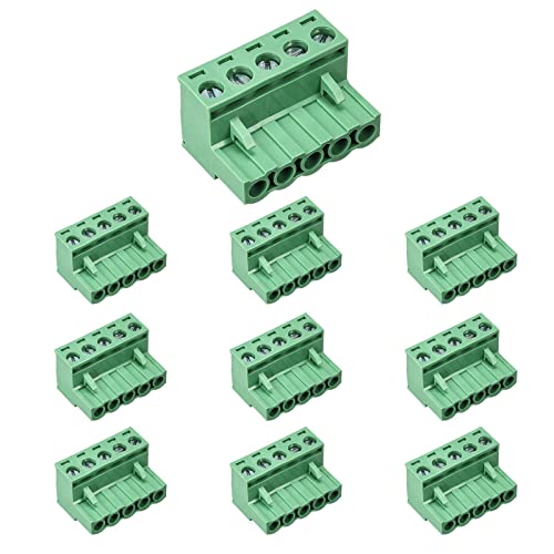 10pcs 5P 5.08mm Angle PCB Screw Terminal Block - size: 10pcs 5P 5.08mm