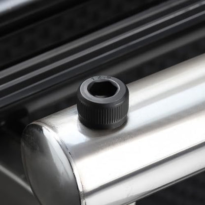 M6-1.0 x 10mm Bolt, 80PCS M6 Hex Socket Head Cap Screws Bolts, 12.9 Grade Alloy Steel, Full Threads, Allen Socket Drive, with Hex Spanner - size: M6x10mm