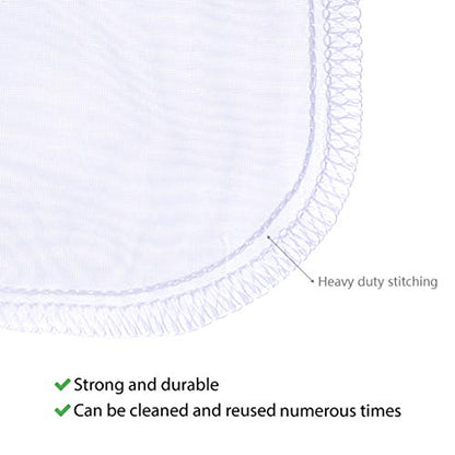 ALEGI 180 Micron Extra Fine Aquarium Filter Media Bag, 10" x 3.9" - size: 10"*3.9" (3 pack)
