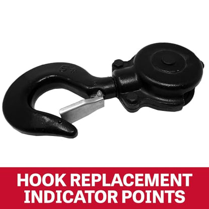 JET 5-Ton Hand Chain Hoist, 10' Lift (Model S90-500-10) - size: 5 Ton, style: 10' Lift