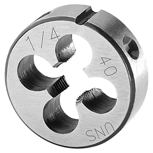 Burkit 1/4"-40 UNS Round Threading Die Right Hand - size: 1/4-40