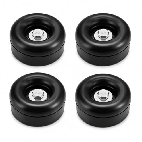 Trailer Ramp Door Rubber Bumpers 2.5" Round Rubber Bump Stops 4-Pack