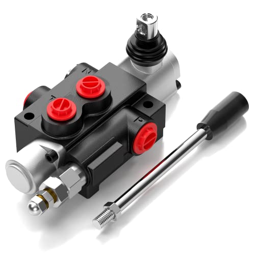 1 Spool Hydraulic Directional Control Valve 11 GPM Monoblock Double Acting 11gpm