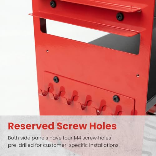 Large Power Tool Organizer Wall Mount - color: Red