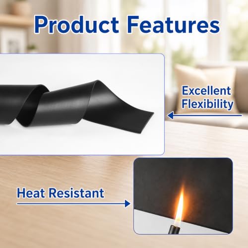 Neoprene Rubber Strip 1/16" Thick x 2" Wide x 120" Long – Black Solid Rubber Rolls Use for Sealing Strip, Gaskets DIY Material, Supports, Leveling, Bumpers - size: 2" Wide X 120" Long X 1/16" Thick