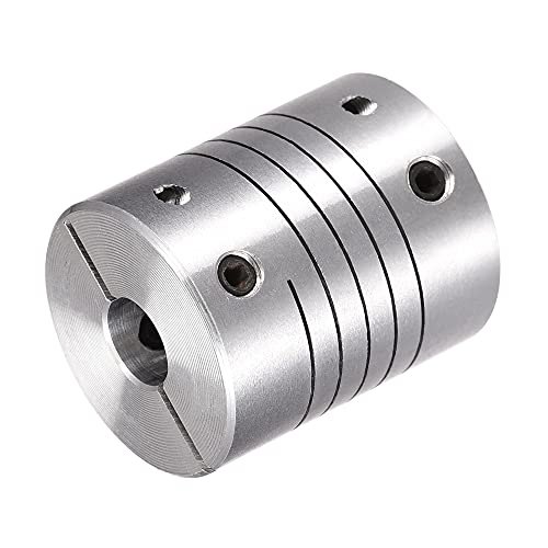 uxcell 2PCS Motor Shaft 5mm to 8mm Helical Beam Coupler Coupling 25mm Dia 30mm Length - size: 5mm to 8mm
