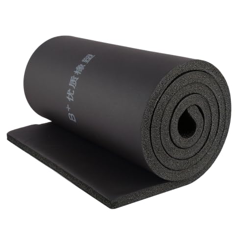 Cuttable Closed Cell Foam Padding Sheet, Sound Proof Foam Pad Anti-Vibration Rubber Foam Sheets for Sound Insulation, DIY Seals, Gaskets, Flooring & Car Storage (1/2" T x 13" W x 80" L) - size: 1/2" T x 13" W x 80" L