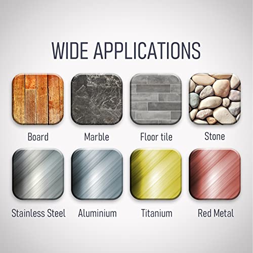 120x100mm Non-Woven Abrasive Flap Wire Drawing Polishing Burnishing Wheel for The Surface Treatment of Metal Products (600 GRIT) - style: Grit600