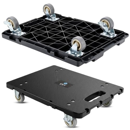 Furniture Dolly 2 Pack Add-On, Connectable Moving Dolly with Wheels
