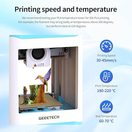 GIANTARM Silk PLA Tri Color Filament 1.75mm 1kg (2.2lb), Metallic Shiny Triple Color Red/Gold/Purple Silk PLA Filament, ±0.02mm Accuracy, Neatly Wound, Non-Clogging, Red& Gold & Purple - color: Red Gold Purple