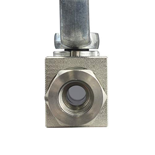 Taixin Hydraulic High Pressure Ball Valve 2 Way 3/8''NPT 7250 PSI KHB Shut-Off Hydraulic Valve - size: 3/8 NPT, style: KHB