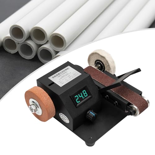 Electric Grinder Belt, Sander Polishing Grinding Knife, Mini DIY Sharpener Machine for Metal Wood DIY Handcraft, Tool & Knife Sharpening