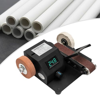Electric Grinder Belt, Sander Polishing Grinding Knife, Mini DIY Sharpener Machine for Metal Wood DIY Handcraft, Tool & Knife Sharpening