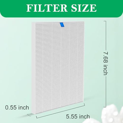 Air Filter Replacement Compatible with saviland Nail Dust Collector Filter,4Pack