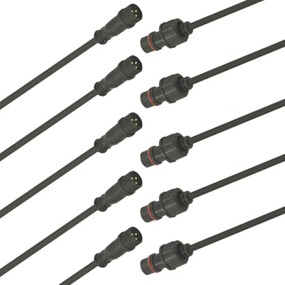20AWG 3Pin Waterproof Connector,3 Wire Electrical Connector - size: 20AWG 3Pin Waterproof Connector