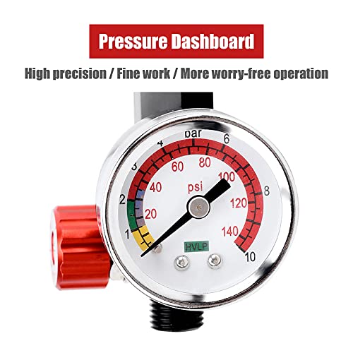 AEROPRO TOOLS Air Regulator for Spray Guns and Pnuematic Tools (1/4" NPT)