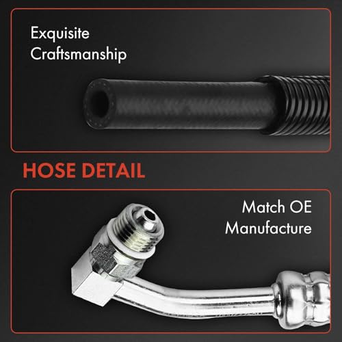 A-Premium Power Steering Return Hose Line Assembly Compatible with Ford