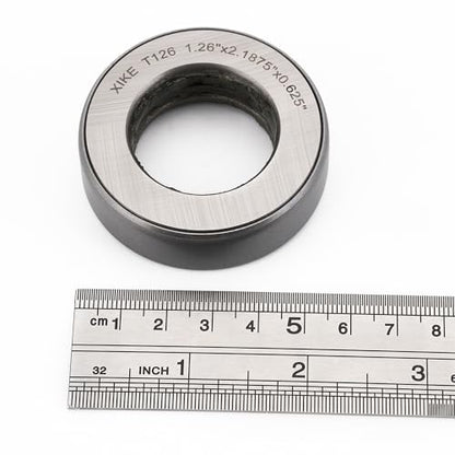 XIKE T126 Thrust Tapered Roller Bearing, 1.26 Inch Bore, 2-Pack - size: T126x2