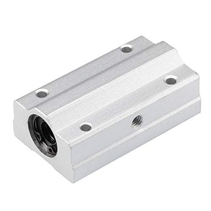 uxcell SCS10LUU Linear Ball Bearing Slide Block Units Extra Long, 10mm Bore Dia 1Pcs - size: 10mm