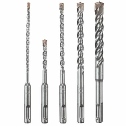 Bosch HCK005 5 Pc. SDS-Plus Bulldog Rotary Hammer Bit Set - style: 5pc